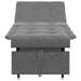 Canapea extensibilă Gri închis 194 x 67 x 82 cm Microfibră - WALTI WALTI