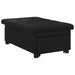 Pat canapea cu pernă Negru 67 x 194 x 82 cm placaj - WALTI WALTI