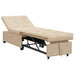 Pat canapea Crem 67 x 194 x 82 cm Material din microfibră - WALTI WALTI