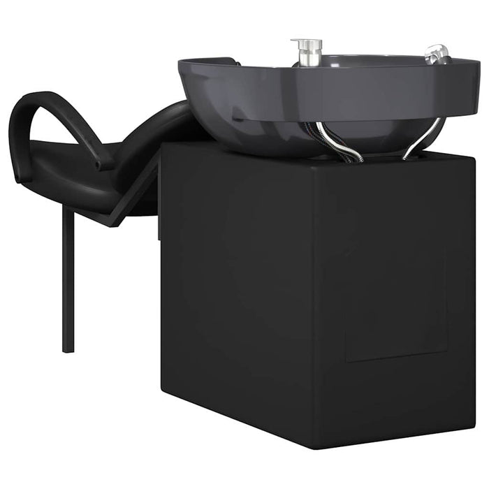Scaun pentru șampon Manual Negru 63 x 141 x 92 cm PVC - WALTI WALTI