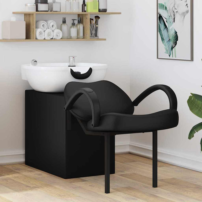 Scaun pentru șampon Manual Negru și Alb 136 x 60 x 92 cm PVC - WALTI WALTI