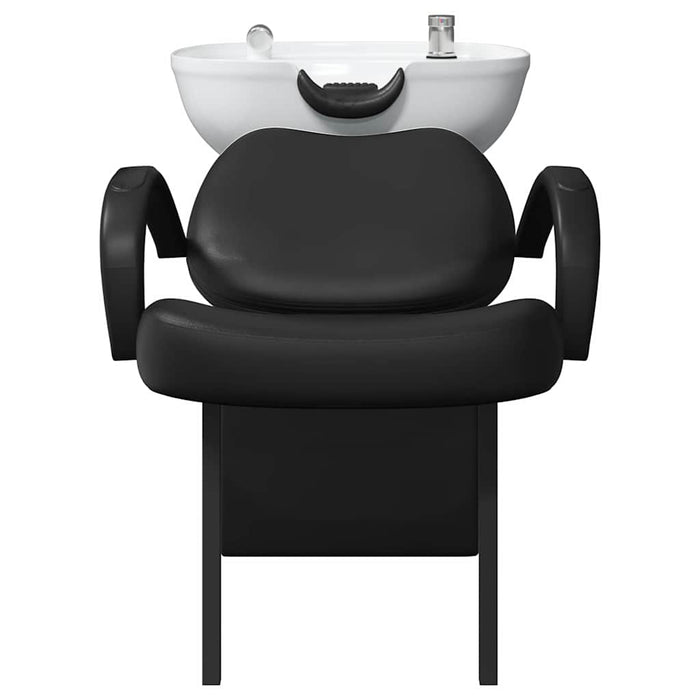 Scaun pentru șampon Manual Negru și Alb 136 x 60 x 92 cm PVC - WALTI WALTI