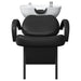 Scaun pentru șampon Manual Negru și Alb 136 x 60 x 92 cm PVC - WALTI WALTI