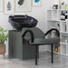 Scaun pentru șampon Manual Gri Închis și Negru 63 x 141 x 92 cm - WALTI WALTI