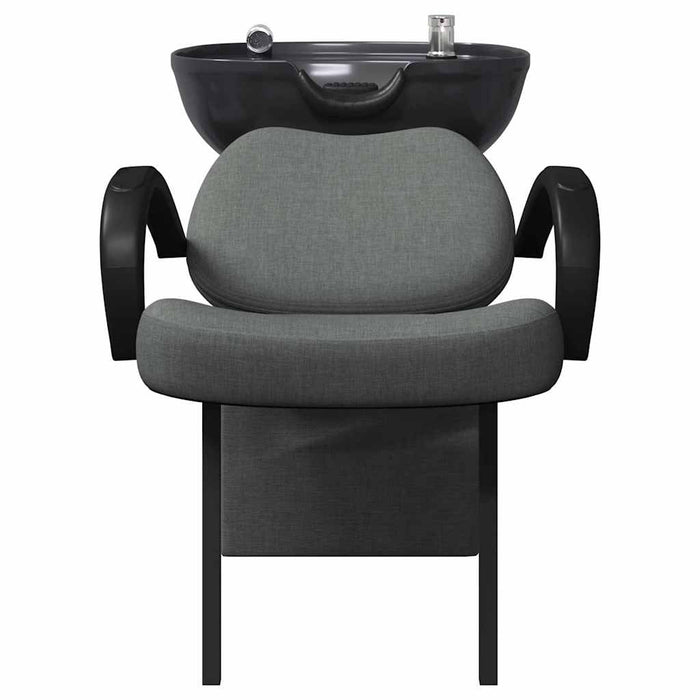 Scaun pentru șampon Manual Gri Închis și Negru 63 x 141 x 92 cm - WALTI WALTI