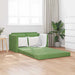 Pat canapea Verde deschis 204 x 122 x 60 cm Catifea - WALTI WALTI
