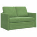 Pat canapea Verde deschis 204 x 122 x 60 cm Catifea - WALTI WALTI