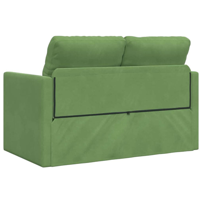 Pat canapea Verde deschis 204 x 122 x 60 cm Catifea - WALTI WALTI