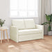 Pat canapea Crem 204 x 122 x 60 cm Catifea - WALTI WALTI