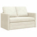 Pat canapea Crem 204 x 122 x 60 cm Catifea - WALTI WALTI