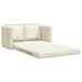 Pat canapea Crem 204 x 122 x 60 cm Catifea - WALTI WALTI