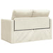 Pat canapea Crem 204 x 122 x 60 cm Catifea - WALTI WALTI
