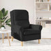 fotoliu Negru țesătură - WALTI WALTI