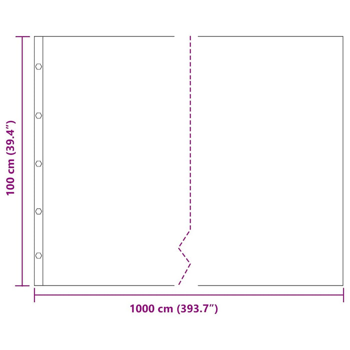 Barieră pentru rădăcini Negru 1 x 10 m Polietilenă - WALTI WALTI