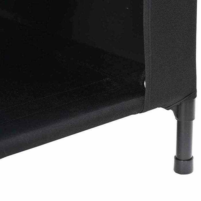 Casă pentru câini Negru 110 x 75 x 107.5 cm - WALTI WALTI