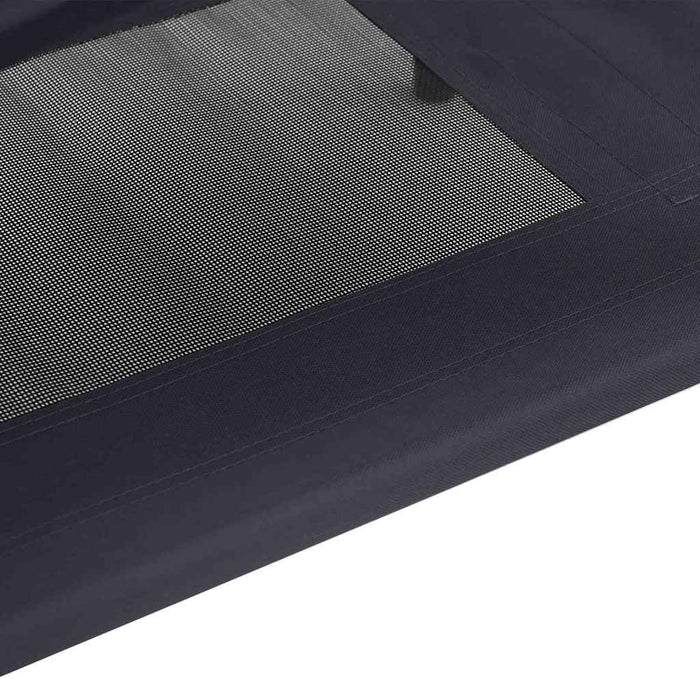 Pat pentru câini Manual Negru 62 x 48 x 61 cm Oțel - WALTI WALTI