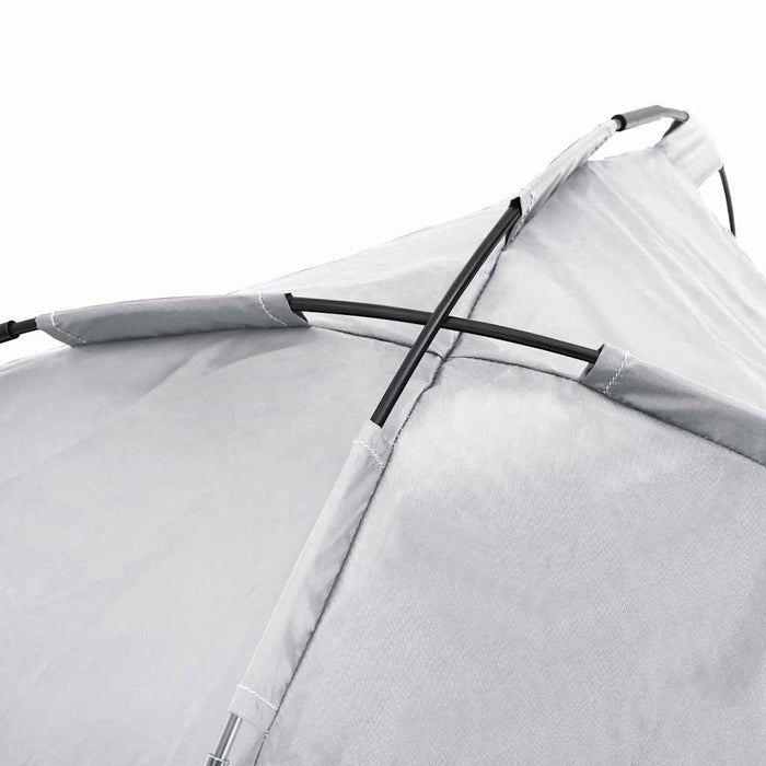 Pat pentru câini Manual Gri argintie 122 x 93 x 106,5 cm Oțel - WALTI WALTI