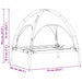 Pat pentru câini Manual Albastru marin 76 x 62 x 70,5 cm Oțel - WALTI WALTI