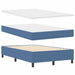 Pat cu arcuri Albastru,Alb 203 x 120 x 60 cm - WALTI WALTI