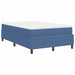 Pat cu arcuri Albastru,Alb 203 x 120 x 60 cm - WALTI WALTI
