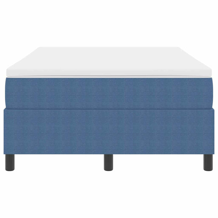Pat cu arcuri Albastru,Alb 203 x 120 x 60 cm - WALTI WALTI