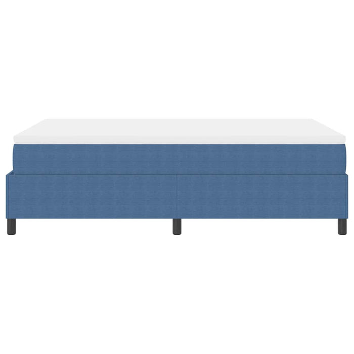 Pat cu arcuri Albastru,Alb 203 x 120 x 60 cm - WALTI WALTI