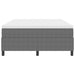 Pat cu arcuri Gri deschis, Alb 203 x 140 x 60 cm - WALTI WALTI