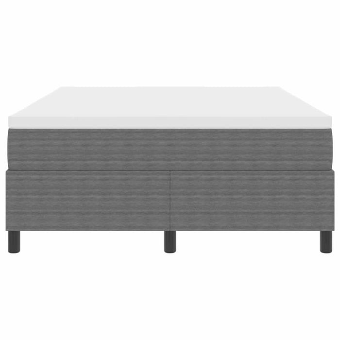 Pat cu arcuri Gri deschis, Alb 203 x 140 x 60 cm - WALTI WALTI