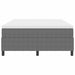 Pat cu arcuri Gri deschis, Alb 203 x 140 x 60 cm - WALTI WALTI