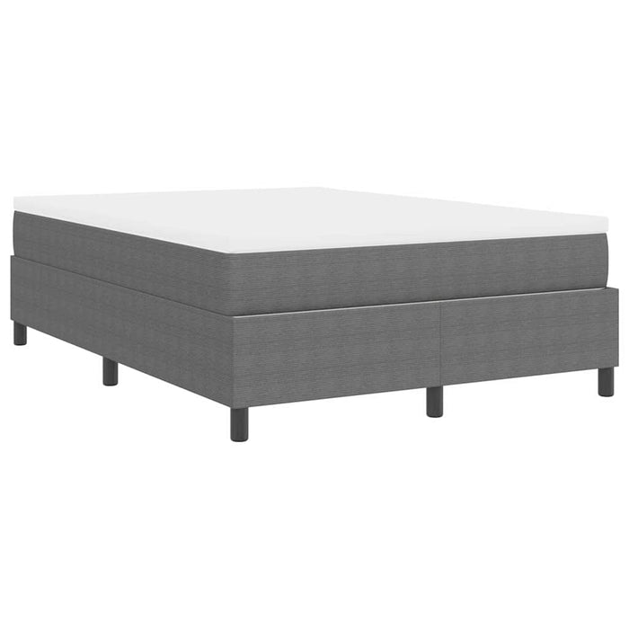 Pat cu arcuri Gri deschis, Alb 203 x 160 x 60 cm - WALTI WALTI