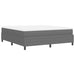 Pat cu arcuri Gri deschis, Alb 203 x 180 x 60 cm - WALTI WALTI