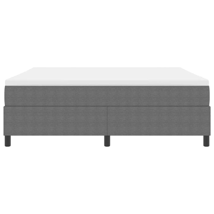 Pat cu arcuri Gri deschis, Alb 203 x 180 x 60 cm - WALTI WALTI