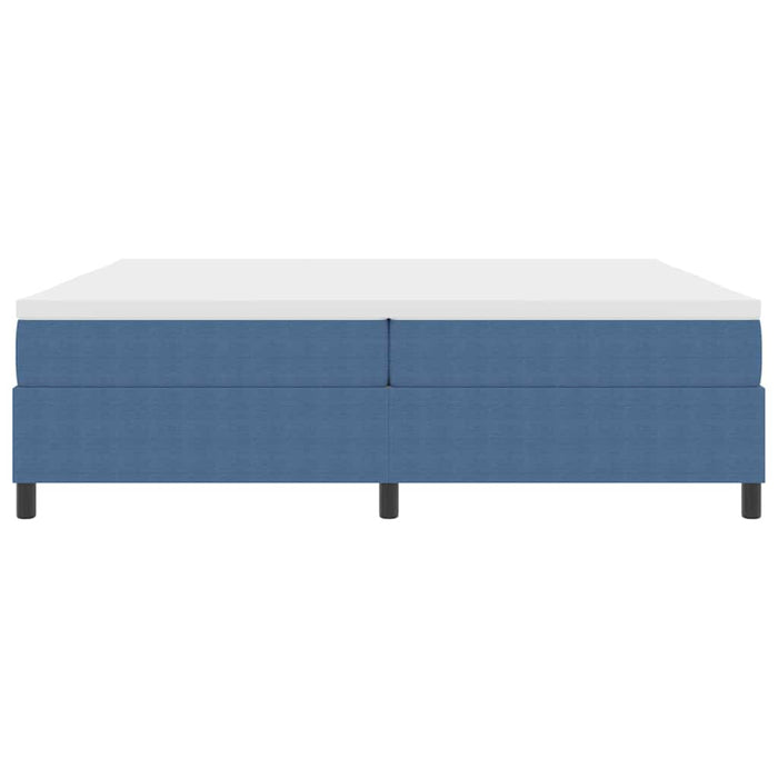 Pat cu arcuri Albastru și Alb 200 x 200 cm - WALTI WALTI