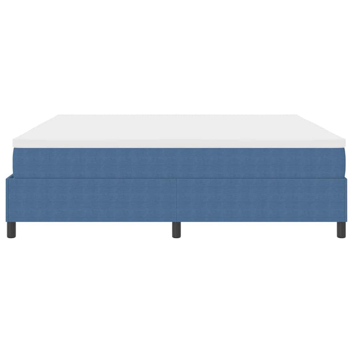 Pat cu arcuri Albastru și Alb 200 x 200 cm - WALTI WALTI