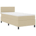 Pat cu arcuri Manual Gri deschis și alb. 203 x 80 x 88 cm - WALTI WALTI