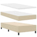 Pat cu arcuri Manual Gri deschis și alb. 203 x 80 x 88 cm - WALTI WALTI