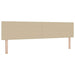 Pat cu arcuri cu headboard Gri deschis și alb. 200 x 200 cm - WALTI WALTI
