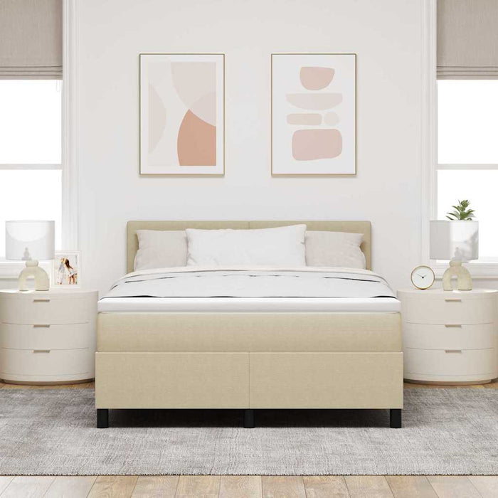 Pat cu arc LED cu headboard Gri deschis și alb. 160 x 200 cm WALTI
