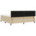 Pat cu arc LED cu headboard Gri deschis și alb. 200 x 200 cm - WALTI WALTI
