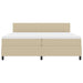 Pat cu arc LED cu headboard Gri deschis și alb. 200 x 200 cm - WALTI WALTI