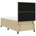 Pat cu arc LED cu headboard Gri deschis și alb. 80 x 200 cm - WALTI WALTI