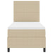 Pat cu arc LED cu headboard Gri deschis și alb. 80 x 200 cm - WALTI WALTI