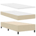 Pat cu arc LED cu headboard Gri deschis și alb. 100 x 200 cm - WALTI WALTI