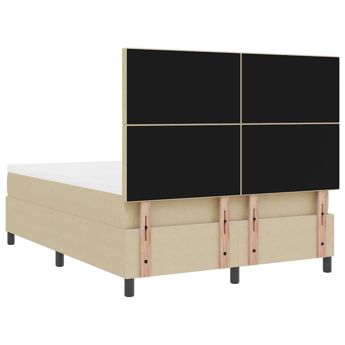 Pat cu arc LED cu headboard Gri deschis și alb. 160 x 200 cm WALTI