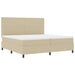 Pat cu arc LED cu headboard Gri deschis și alb. 200 x 200 cm - WALTI WALTI