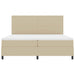 Pat cu arc LED cu headboard Gri deschis și alb. 200 x 200 cm - WALTI WALTI