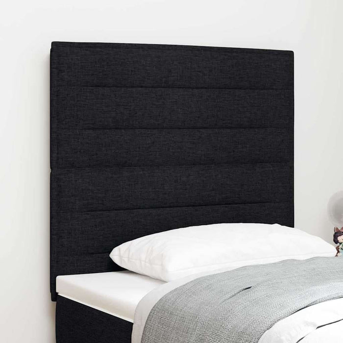 Tăblie cap cu headboard Negru 90 cm Piele artificială - WALTI WALTI