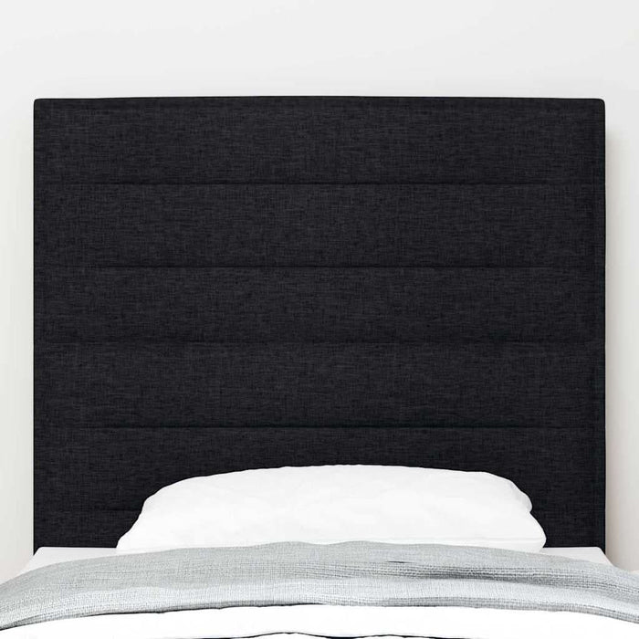 Tăblie cap cu headboard Negru 90 cm Piele artificială - WALTI WALTI