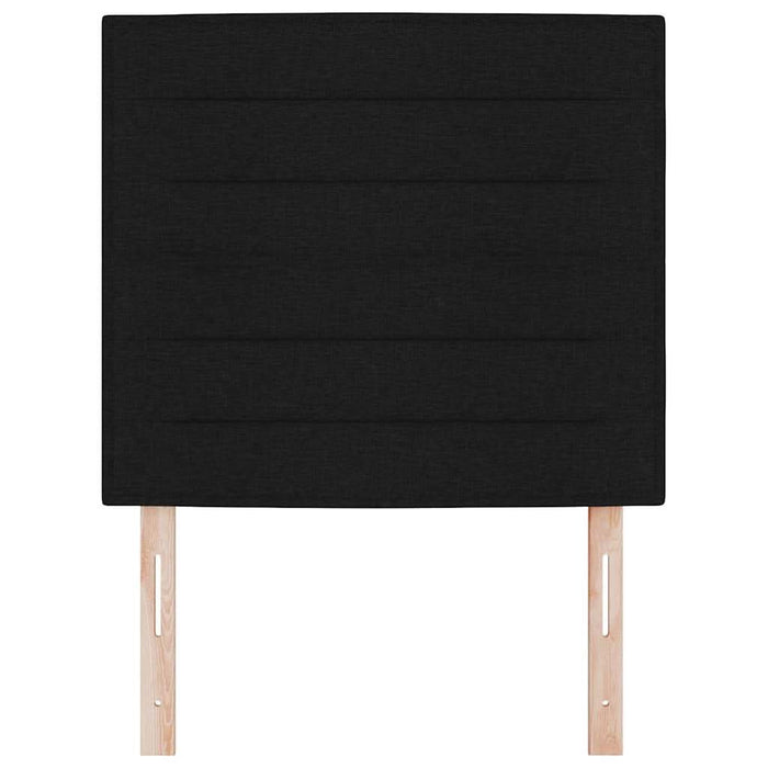 Tăblie cap cu headboard Negru 90 cm Piele artificială - WALTI WALTI