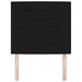 Tăblie cap cu headboard Negru 90 cm Piele artificială - WALTI WALTI